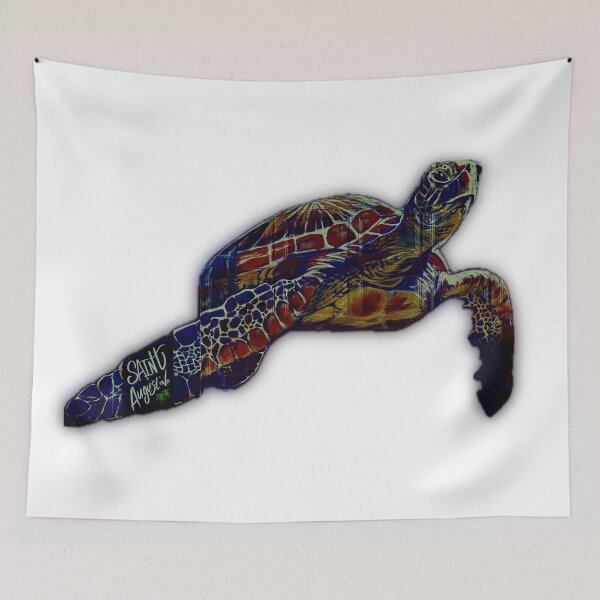 Item preview, Saint Augustine Sea Turtle Mural designed and sold by aadventures.