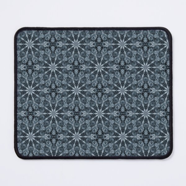 Item preview, Autumn Floral Mandala Pattern in Blue designed and sold by Artistestella.