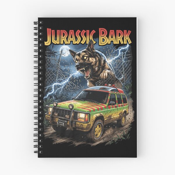 Item preview, Jurassic Bark Cherokee XJ Chase German Shepherd  designed and sold by Off-Road-Zone.
