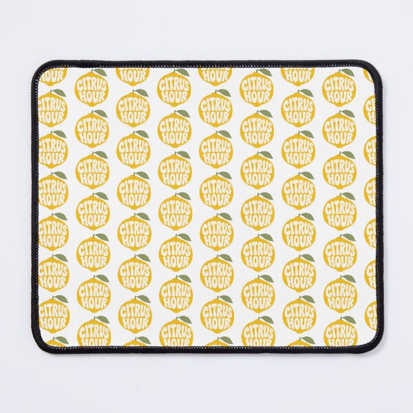 Item preview, Citrus Hour Lemon Cozy Aesthetic Retro Print designed and sold by Notecrea.