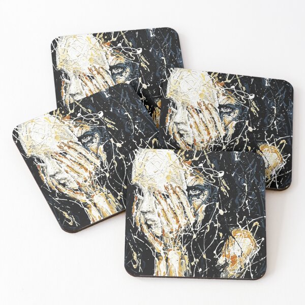 Item preview, Phantom Bloom Black Gold Fluid Art designed and sold by RamyGallery.