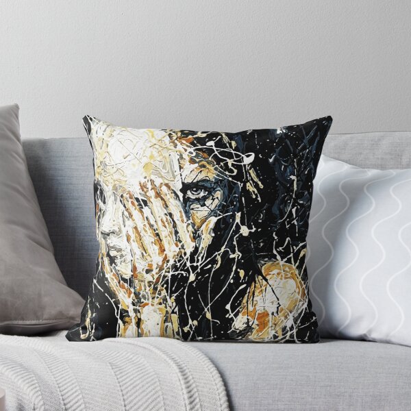 Item preview, Phantom Bloom Black Gold Fluid Art designed and sold by RamyGallery.