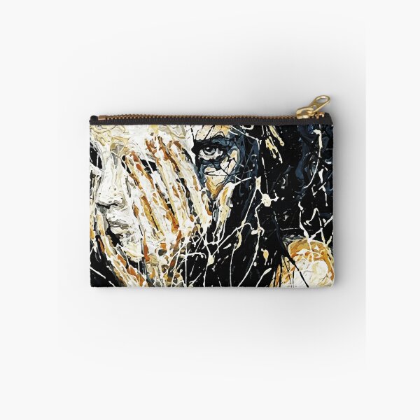 Item preview, Phantom Bloom Black Gold Fluid Art designed and sold by RamyGallery.