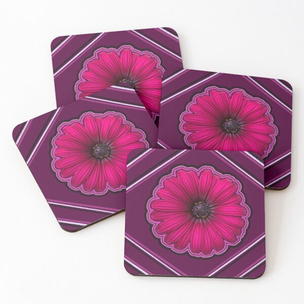 Item preview, Striking Pink Gerbera designed and sold by Moss-Mandalas.