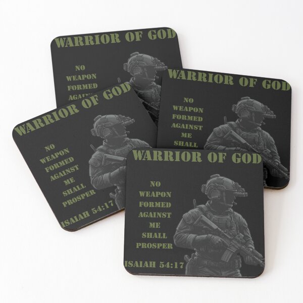 Item preview, Warrior Of God, No weapon formed against shall prosper, Isaiah 54:17 designed and sold by DispersedHQ.