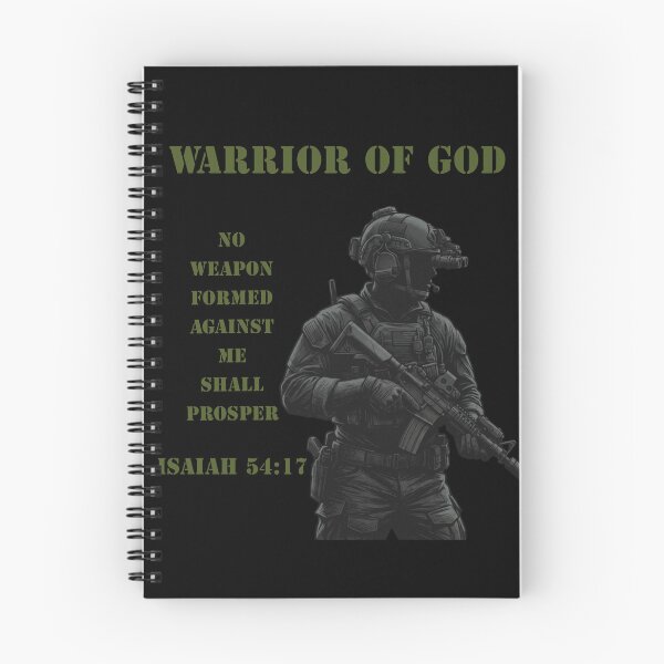 Item preview, Warrior Of God, No weapon formed against shall prosper, Isaiah 54:17 designed and sold by DispersedHQ.