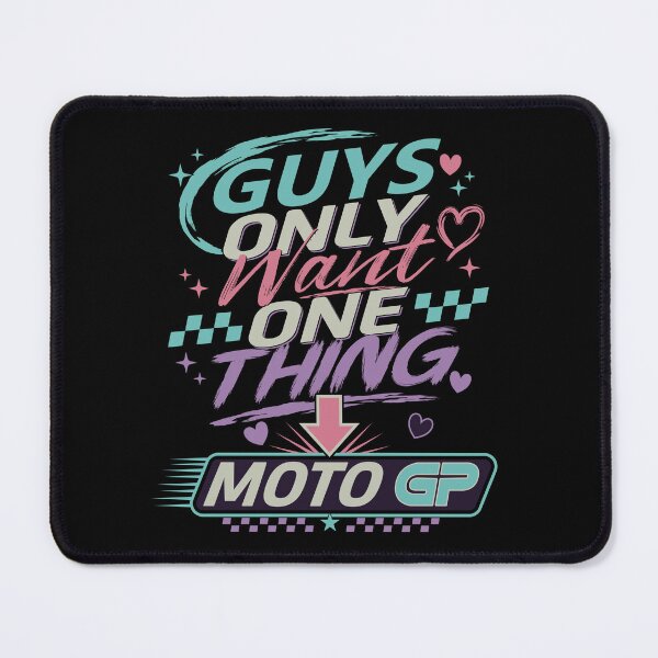 Item preview, Guys Only Want One Thing Moto GP Funny Girly Racing Gift Blue designed and sold by Fan Art Station .