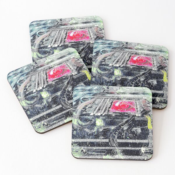 Item preview, Neon cyberpunk motherboard designed and sold by Tociota.