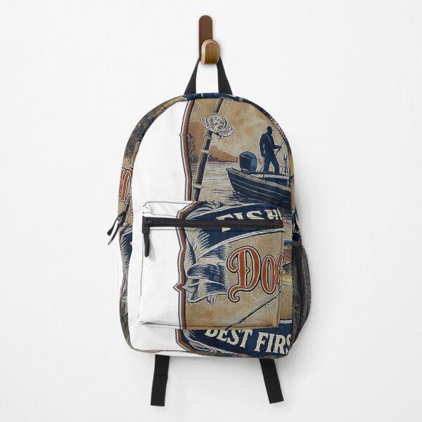 Item preview, Fishing Dad Dog Crew Best First Mate Gift designed and sold by YMLux.