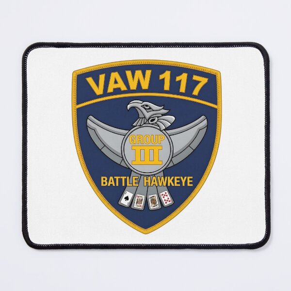 Item preview, VAW-117 Wallbangers Group III Battle Hawkeye Patch designed and sold by CharlieDesings.