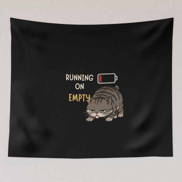 Item preview, Running on Empty Cat designed and sold by Cat loco.