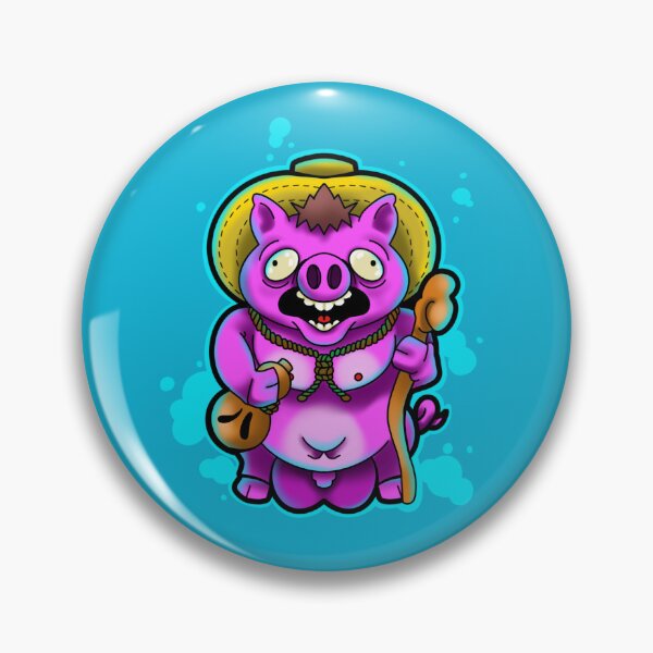 Item preview, Psychedelic Nomadic Pig designed and sold by G-tattoo.