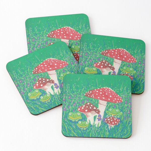 Item preview, Mushroom Frogs designed and sold by victinybird.