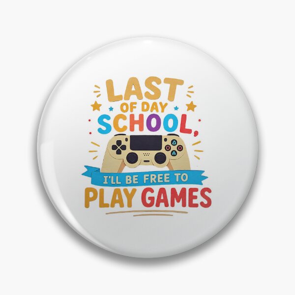 Item preview, Last Day of School Gamer designed and sold by MeowTouch Art.