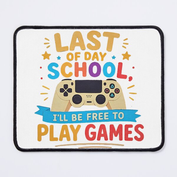 Item preview, Last Day of School Gamer designed and sold by MeowTouch Art.