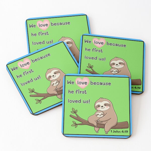 Item preview, We Love... Sloth designed and sold by JessicaHuffArt.