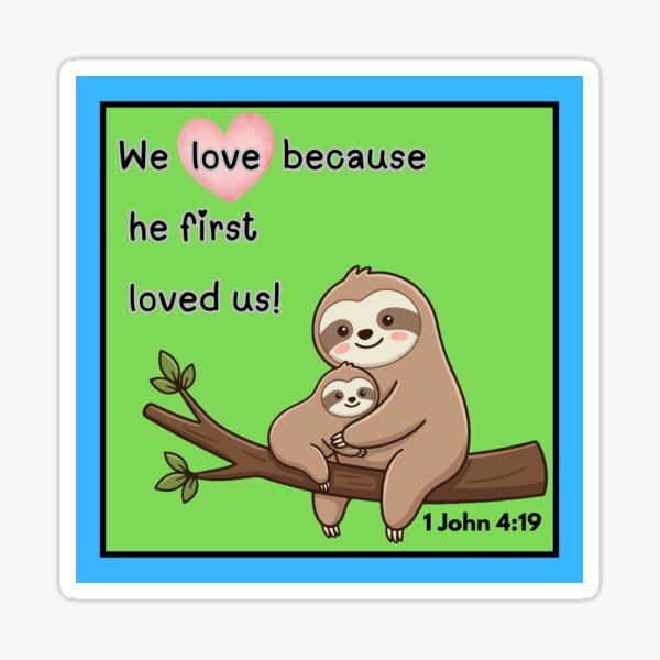 Item preview, We Love... Sloth designed and sold by JessicaHuffArt.