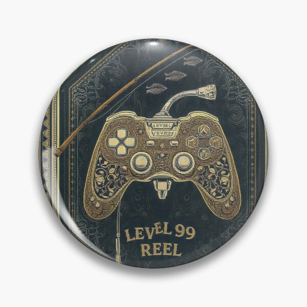 Item preview, Fishing Dad Gamer Reel Level 99 Patience Funny Gift designed and sold by YMLux.