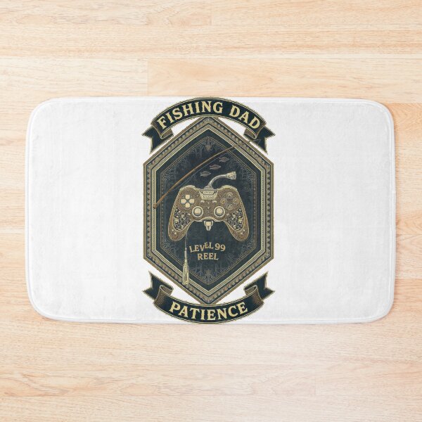 Item preview, Fishing Dad Gamer Reel Level 99 Patience Funny Gift designed and sold by YMLux.