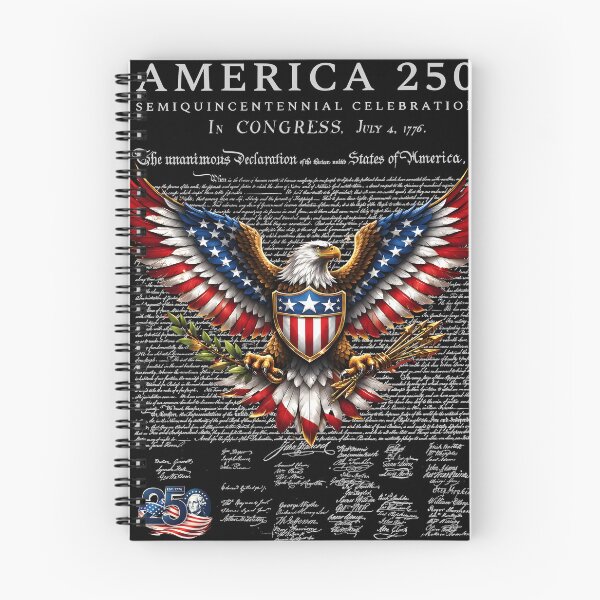 Item preview, America 250 Declaration Independence Eagle - Black designed and sold by VSZNGRFX.