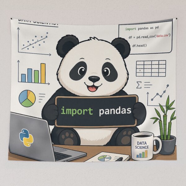 Item preview, I Love Import Pandas – Funny Python Data Science Geek Design designed and sold by MerlinWear.