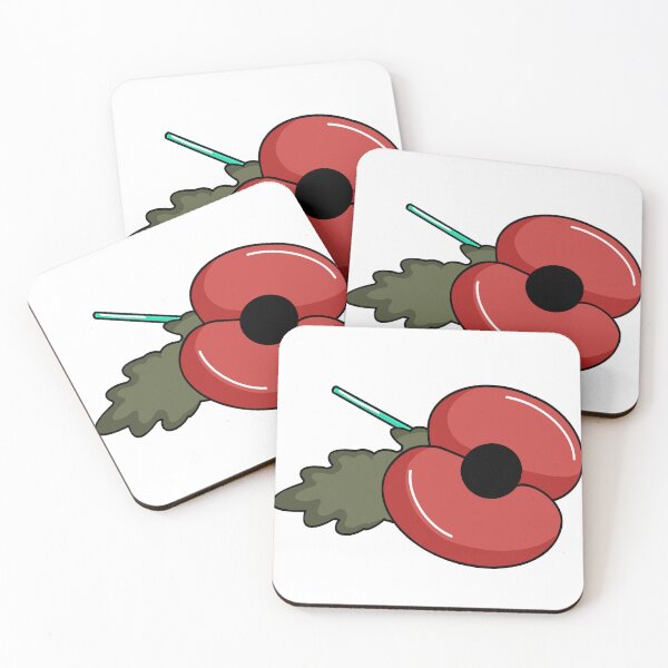 Item preview, Remembrance Poppy Sticker | Postcards from London Collection designed and sold by PinkPeelUK.