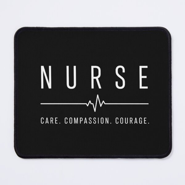Item preview, Nurse Courage T-shirt (Dark) designed and sold by LazyCatCreative.