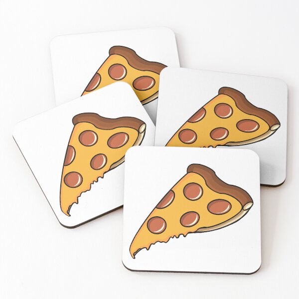 Item preview, New York Pizza Sticker | Postcards from New York Collection designed and sold by BellaDesignCo.