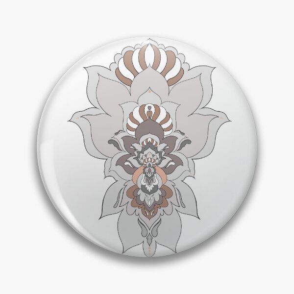 Item preview, Symmetry inspired by the Lotus Flower designed and sold by Elifndz.