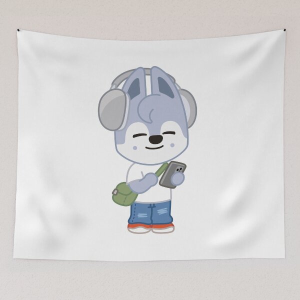 Item preview, SKZOO Wolf Chan - SKZOO EVERYWHERE ALL AROUND THE WORLD designed and sold by 0627june.