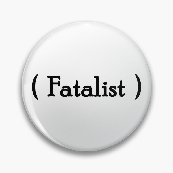 Item preview, Iconic Label - "Fatalist" Black Lettering designed and sold by cousinbessie.
