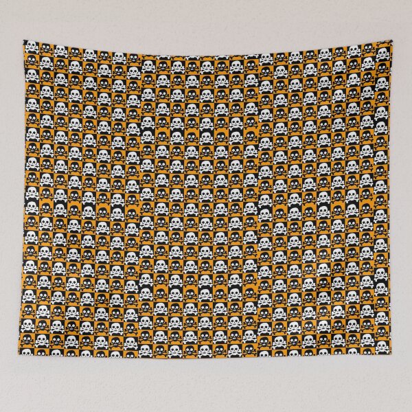 Item preview, Skulls Orange designed and sold by Normbot2000.
