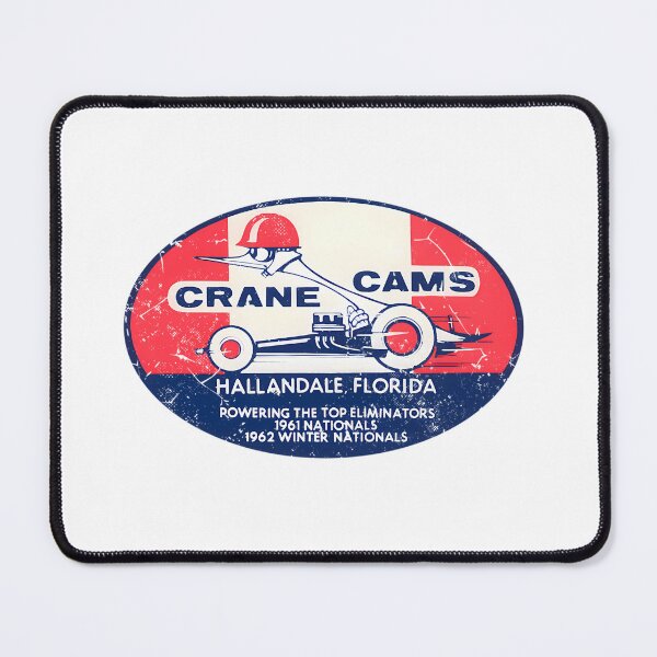 Item preview, 1962 Crane Cams Florida Drag Racing. Burnout Distressed . designed and sold by Bystry670.