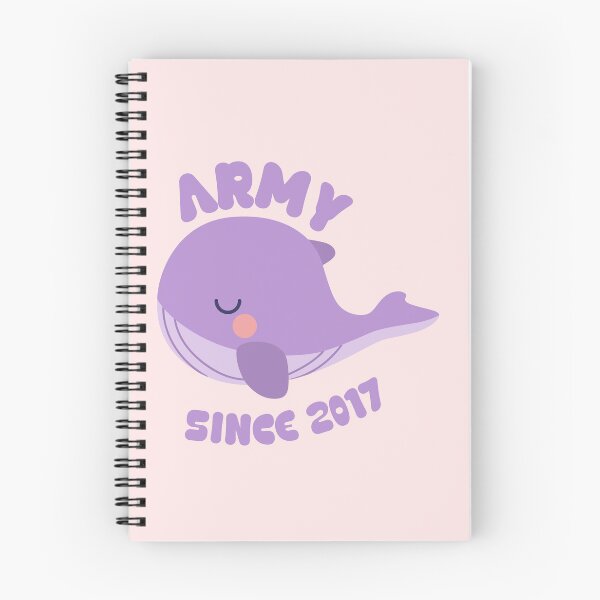 Aperçu de l'œuvre ARMY de BTS depuis 2017, baleine créée et vendue par Morcawork.