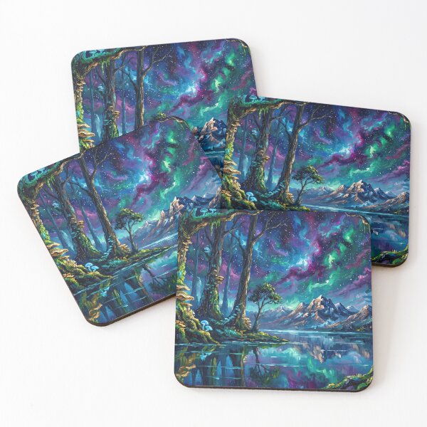 Item preview, Enchanted Forest Under Starry Sky designed and sold by The boys.