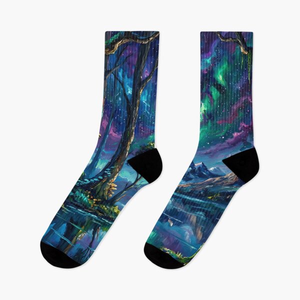 Item preview, Enchanted Forest Under Starry Sky designed and sold by The boys.