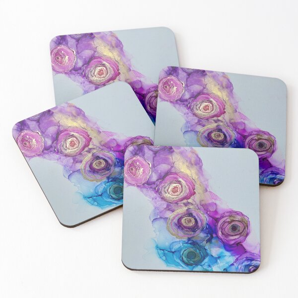 Item preview, Ethereal roses in Alcohol ink. designed and sold by AnjuC.