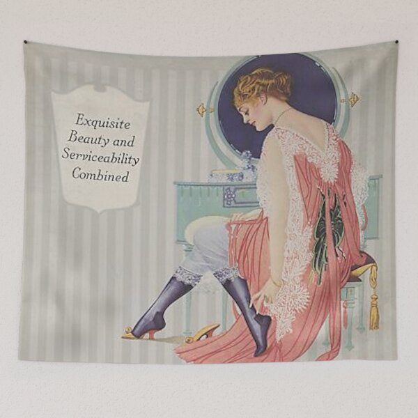 Item preview, Vintage Holeproof Hosiery Advertisement (Hose of Luxite) 1918 designed and sold by AnimaliaStar.