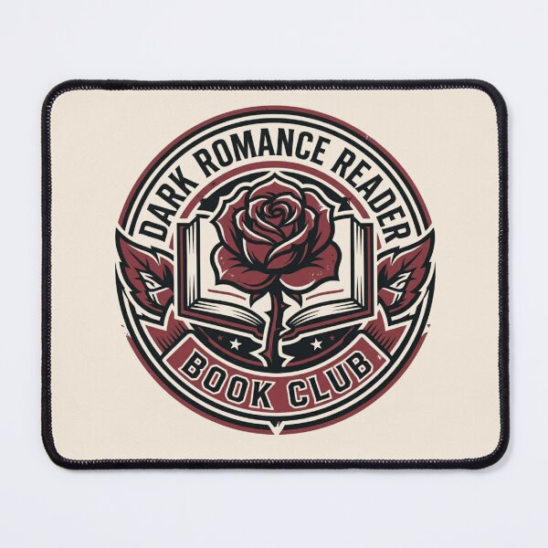 Item preview, Dark Romance Reader Book Club Graphic – Gothic Rose Book Lover Design designed and sold by TheStephanieRome.