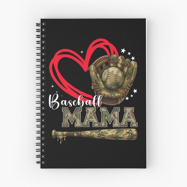 Item preview, Baseball Mama Heart Camo Tee designed and sold by KIROSALS.