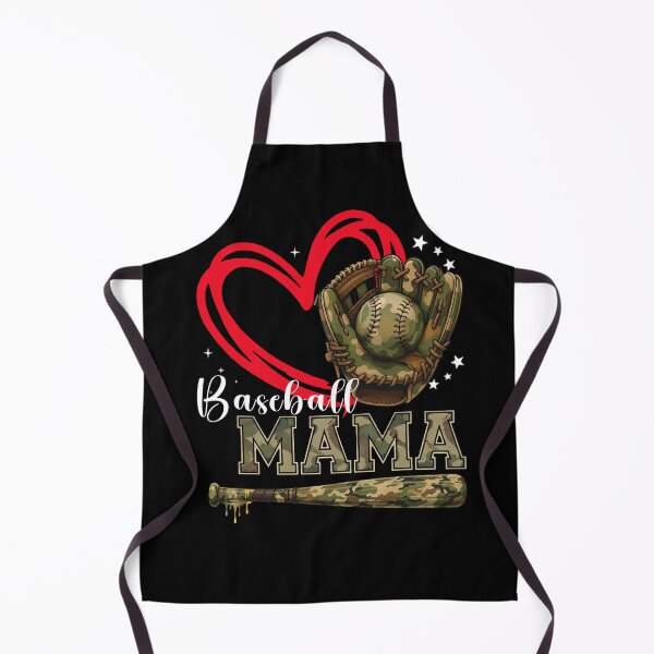 Item preview, Baseball Mama Heart Camo Tee designed and sold by KIROSALS.