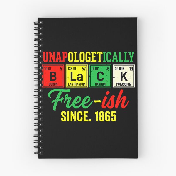Item preview, Unapologetically Black Periodic Table Shirt, Juneteenth, Black History Pride designed and sold by MutzelArts.