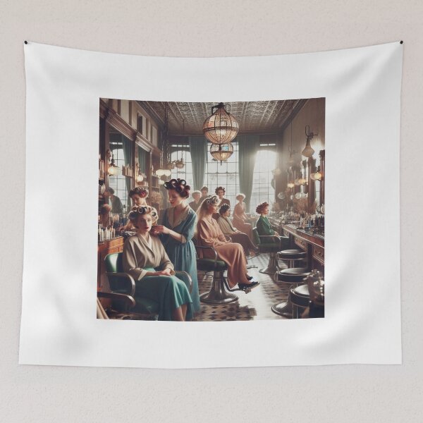Item preview, Vintage Hair Salon, Beauty Salon designed and sold by Mirabelle's.