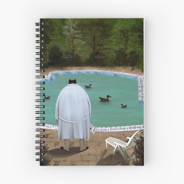 Item preview, Liminal Space Duck Pool Dreamcore Illustration designed and sold by velandcarte.