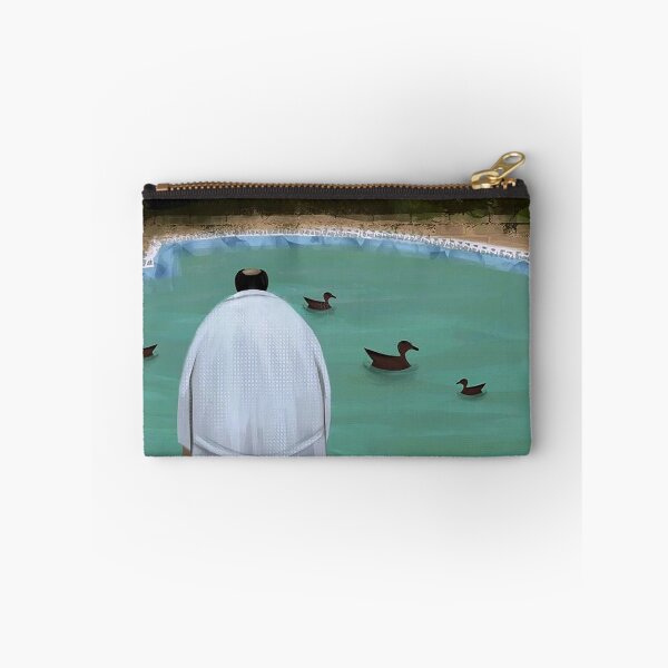 Item preview, Liminal Space Duck Pool Dreamcore Illustration designed and sold by velandcarte.