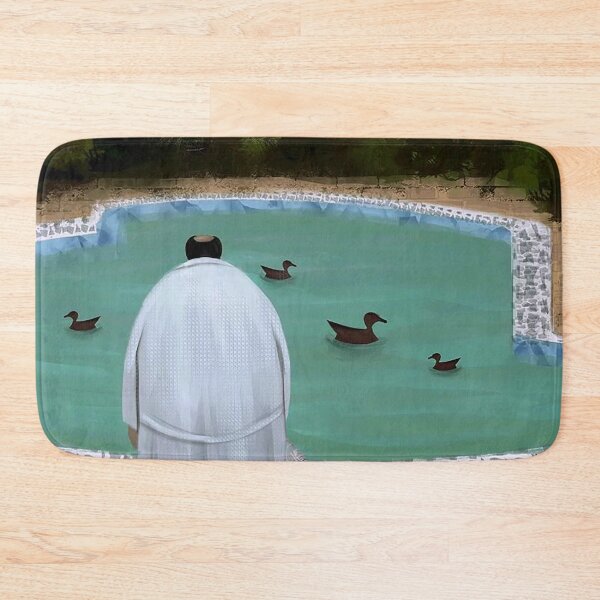 Item preview, Liminal Space Duck Pool Dreamcore Illustration designed and sold by velandcarte.