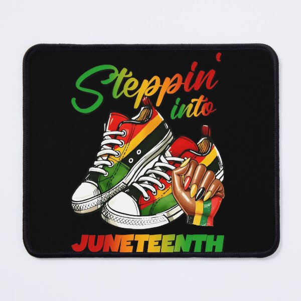 Item preview, Stepping Into Juneteenth Shirt, Black Pride Sneakers designed and sold by MutzelArts.