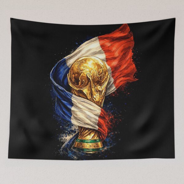 Aperçu de l'œuvre La fierté nationale du football français créée et vendue par Not Hugo.