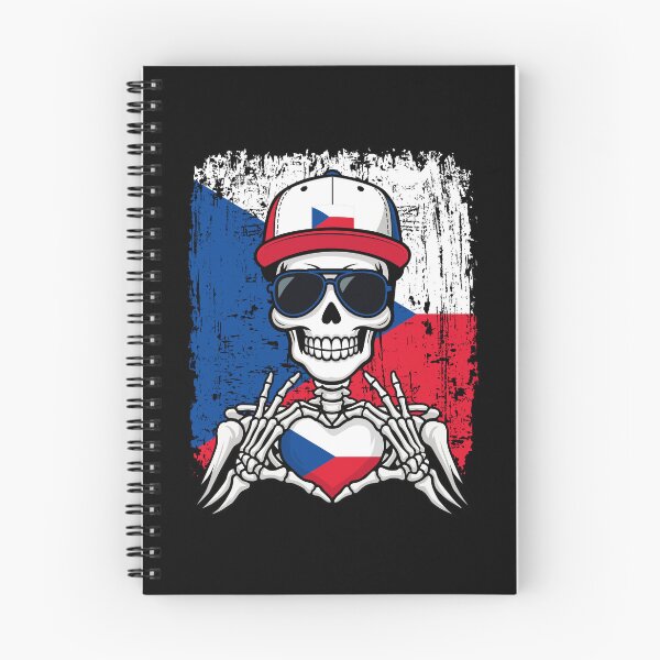 Item preview, Czech Pride Skeleton Art Tee designed and sold by Colorful Designs.