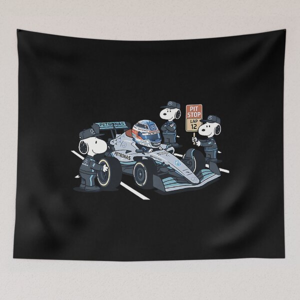 Item preview, Kimi Antonelli Snoopy Pit Crew F1 Tee Mercedes Racing designed and sold by Bystry670.